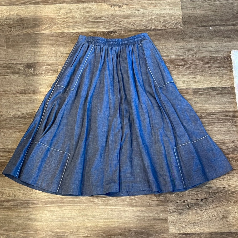 M. PATMOS elastic waistband skirt